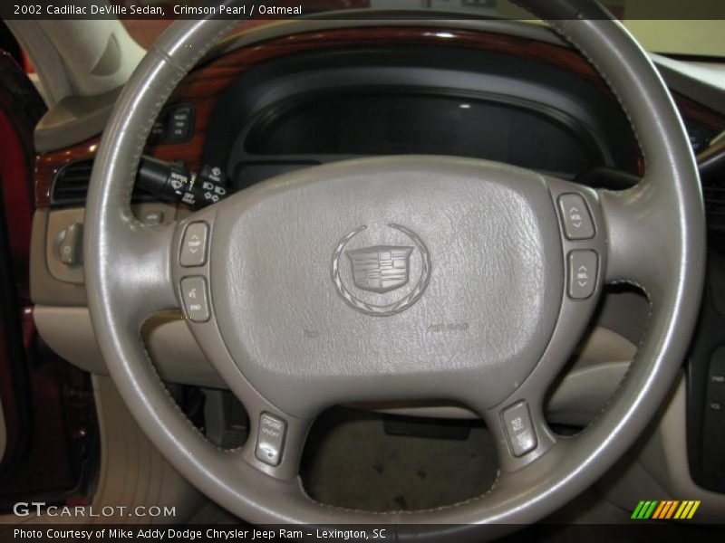 Crimson Pearl / Oatmeal 2002 Cadillac DeVille Sedan