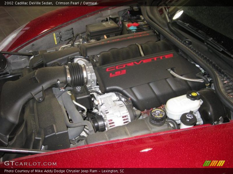 Crimson Pearl / Oatmeal 2002 Cadillac DeVille Sedan