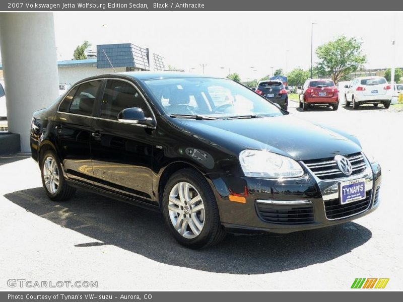 Black / Anthracite 2007 Volkswagen Jetta Wolfsburg Edition Sedan
