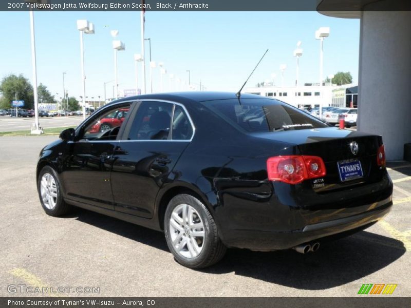 Black / Anthracite 2007 Volkswagen Jetta Wolfsburg Edition Sedan