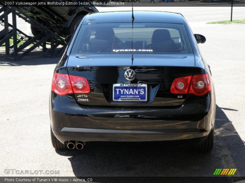 Black / Anthracite 2007 Volkswagen Jetta Wolfsburg Edition Sedan