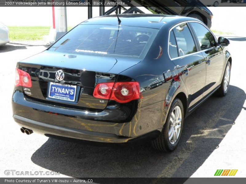 Black / Anthracite 2007 Volkswagen Jetta Wolfsburg Edition Sedan