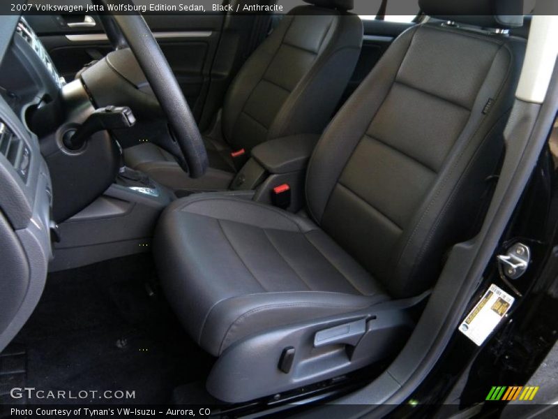 Black / Anthracite 2007 Volkswagen Jetta Wolfsburg Edition Sedan
