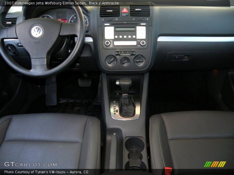 Black / Anthracite 2007 Volkswagen Jetta Wolfsburg Edition Sedan