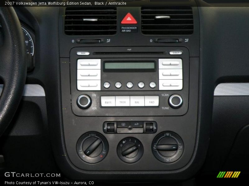 Black / Anthracite 2007 Volkswagen Jetta Wolfsburg Edition Sedan