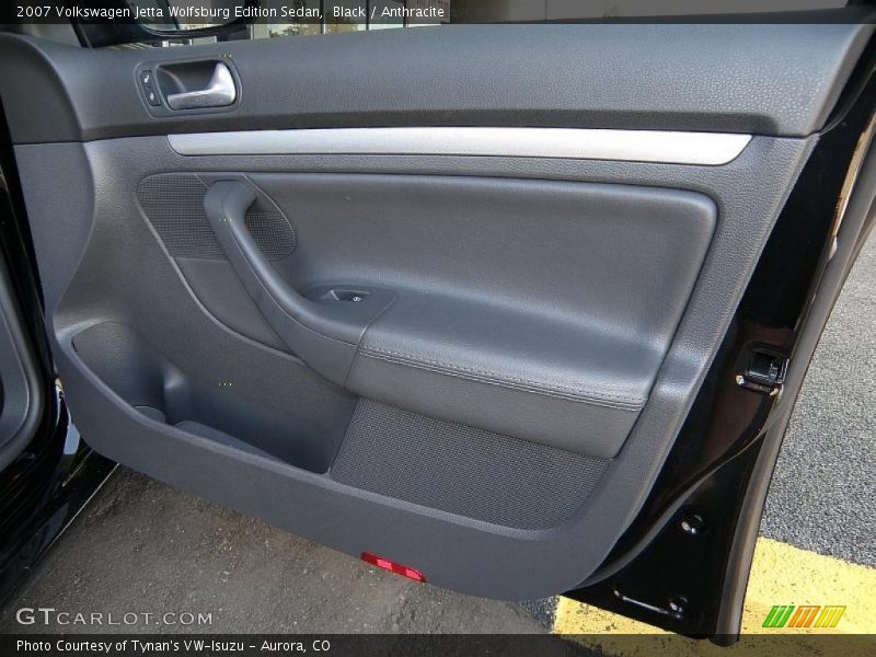 Black / Anthracite 2007 Volkswagen Jetta Wolfsburg Edition Sedan