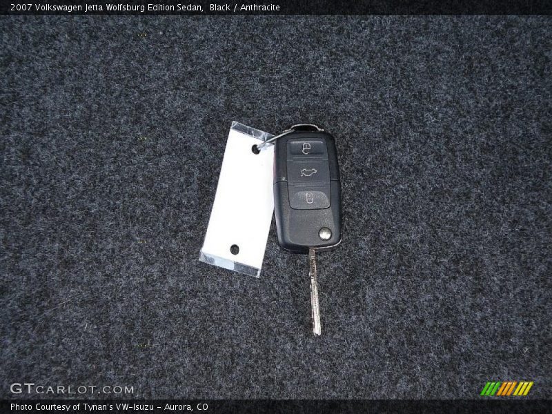 Black / Anthracite 2007 Volkswagen Jetta Wolfsburg Edition Sedan