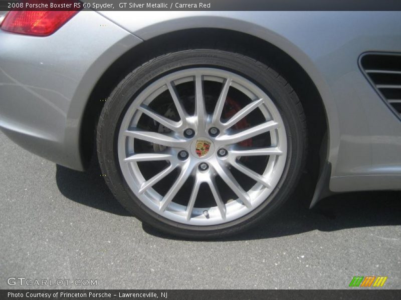 GT Silver Metallic / Carrera Red 2008 Porsche Boxster RS 60 Spyder