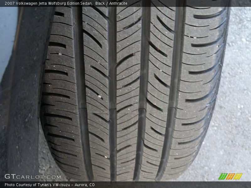 Black / Anthracite 2007 Volkswagen Jetta Wolfsburg Edition Sedan