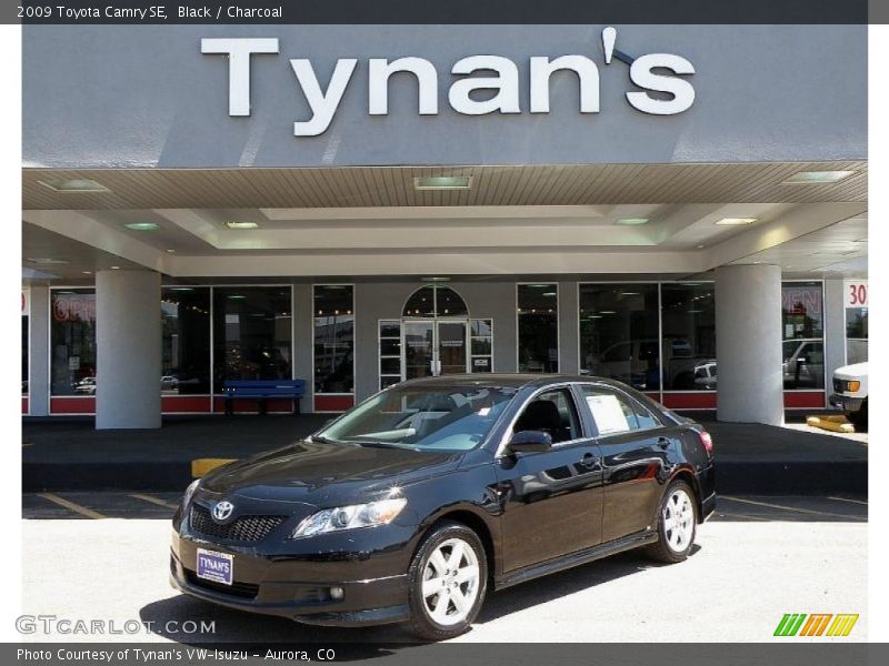 Black / Charcoal 2009 Toyota Camry SE