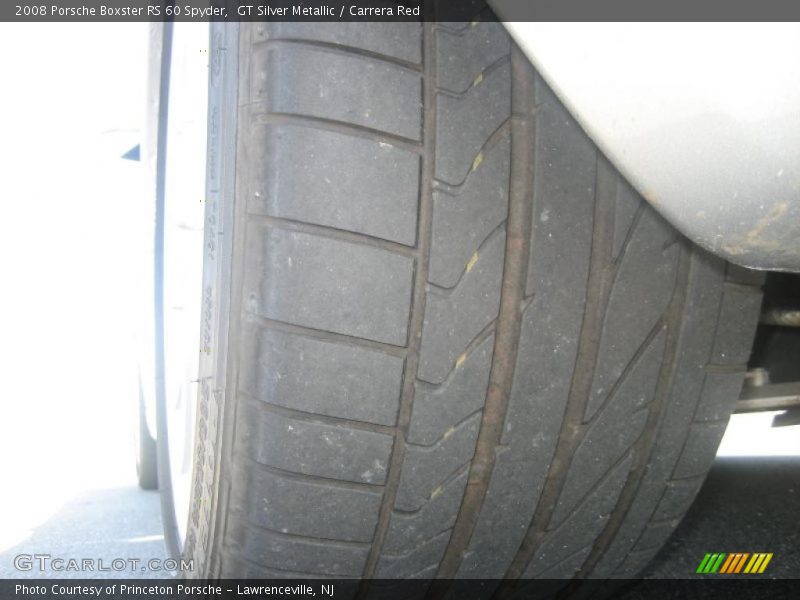 GT Silver Metallic / Carrera Red 2008 Porsche Boxster RS 60 Spyder