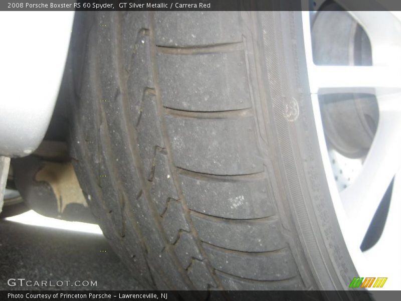 GT Silver Metallic / Carrera Red 2008 Porsche Boxster RS 60 Spyder