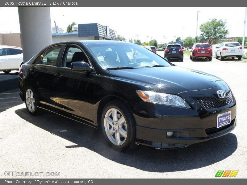 Black / Charcoal 2009 Toyota Camry SE