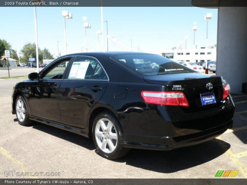Black / Charcoal 2009 Toyota Camry SE