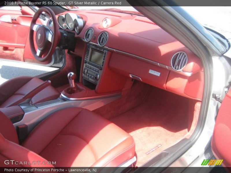 GT Silver Metallic / Carrera Red 2008 Porsche Boxster RS 60 Spyder