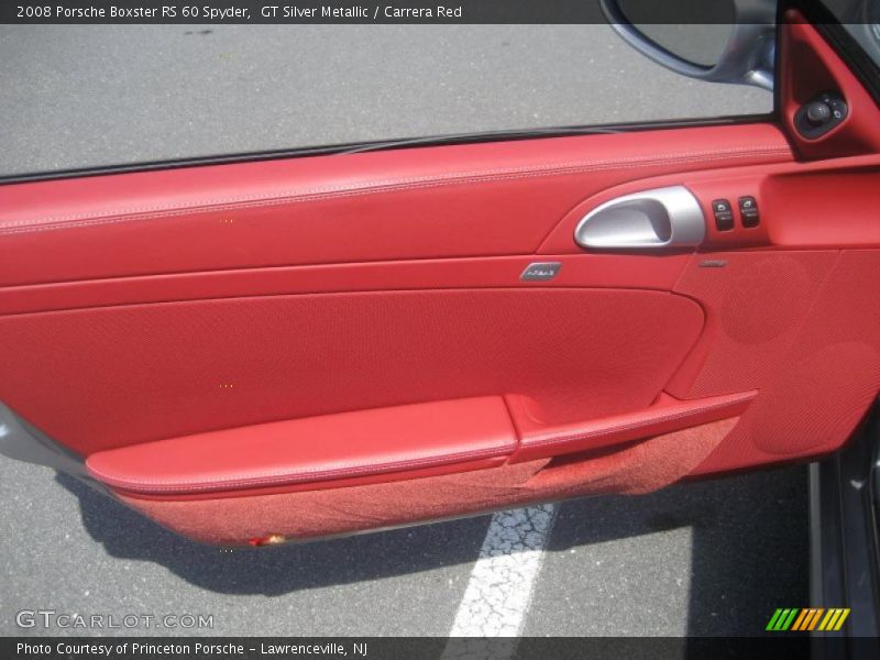 GT Silver Metallic / Carrera Red 2008 Porsche Boxster RS 60 Spyder