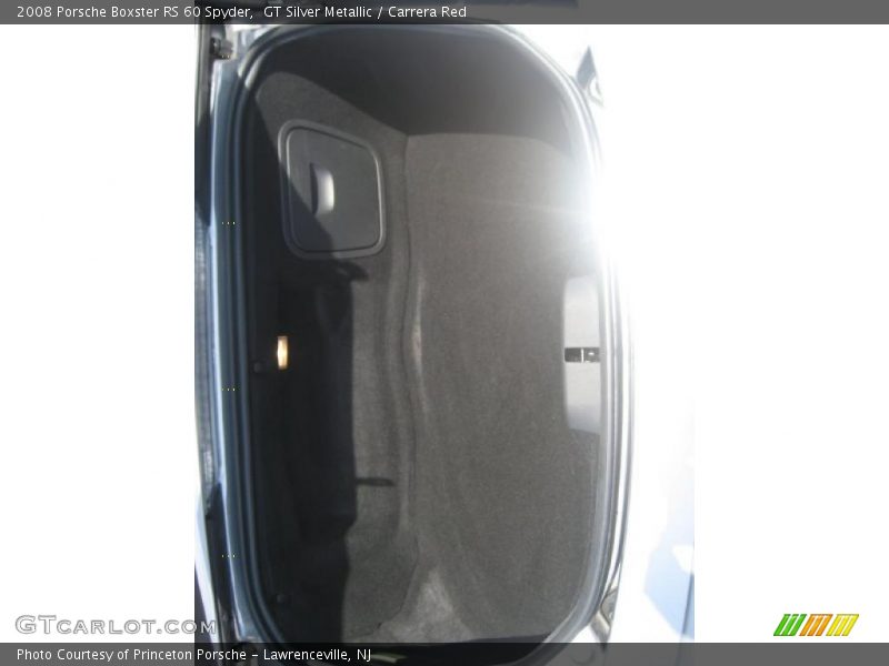 GT Silver Metallic / Carrera Red 2008 Porsche Boxster RS 60 Spyder