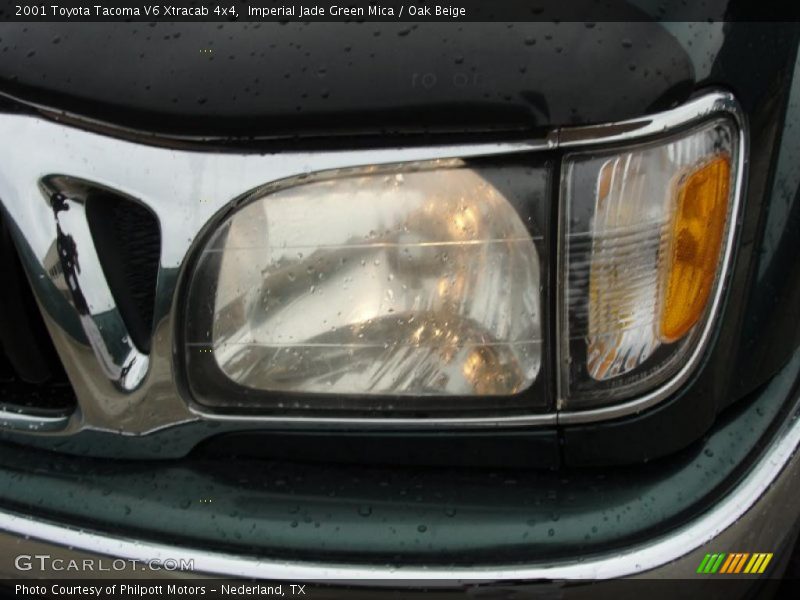 Imperial Jade Green Mica / Oak Beige 2001 Toyota Tacoma V6 Xtracab 4x4