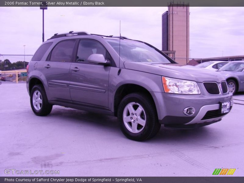 Silver Alloy Metallic / Ebony Black 2006 Pontiac Torrent