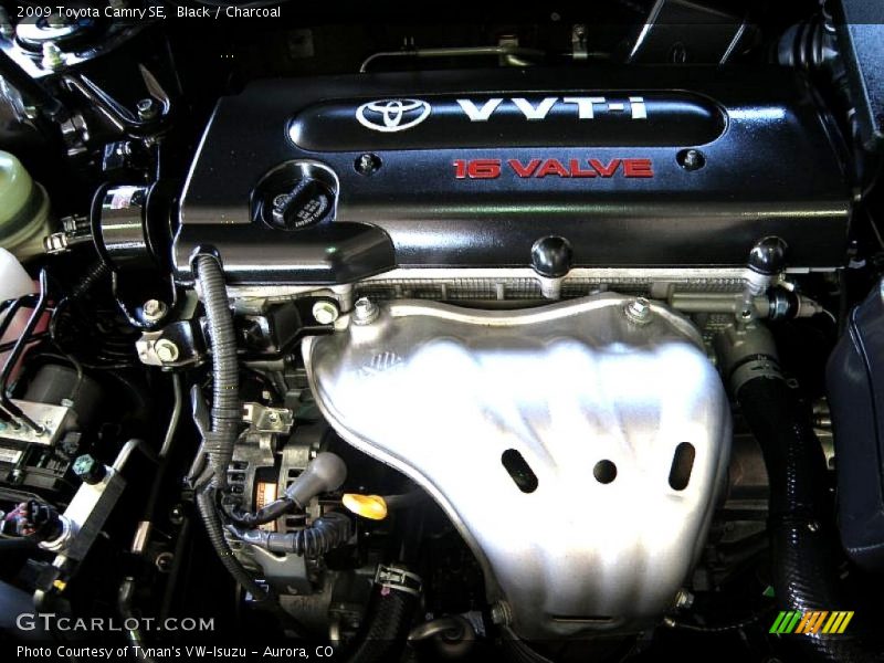 Black / Charcoal 2009 Toyota Camry SE