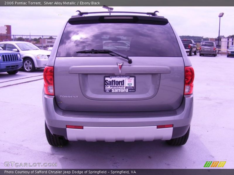 Silver Alloy Metallic / Ebony Black 2006 Pontiac Torrent