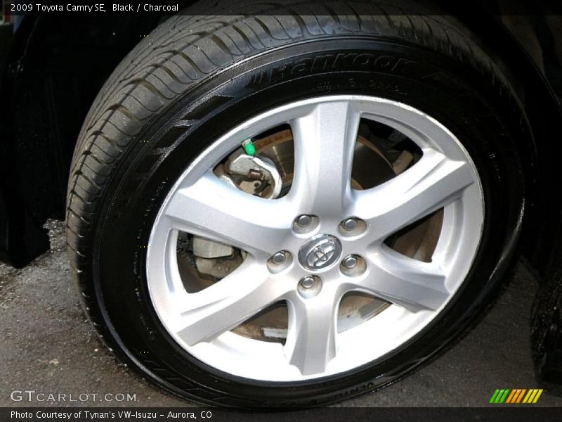 Black / Charcoal 2009 Toyota Camry SE