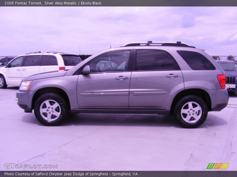 Silver Alloy Metallic / Ebony Black 2006 Pontiac Torrent