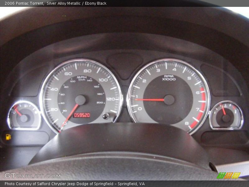 Silver Alloy Metallic / Ebony Black 2006 Pontiac Torrent