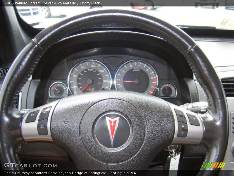 Silver Alloy Metallic / Ebony Black 2006 Pontiac Torrent