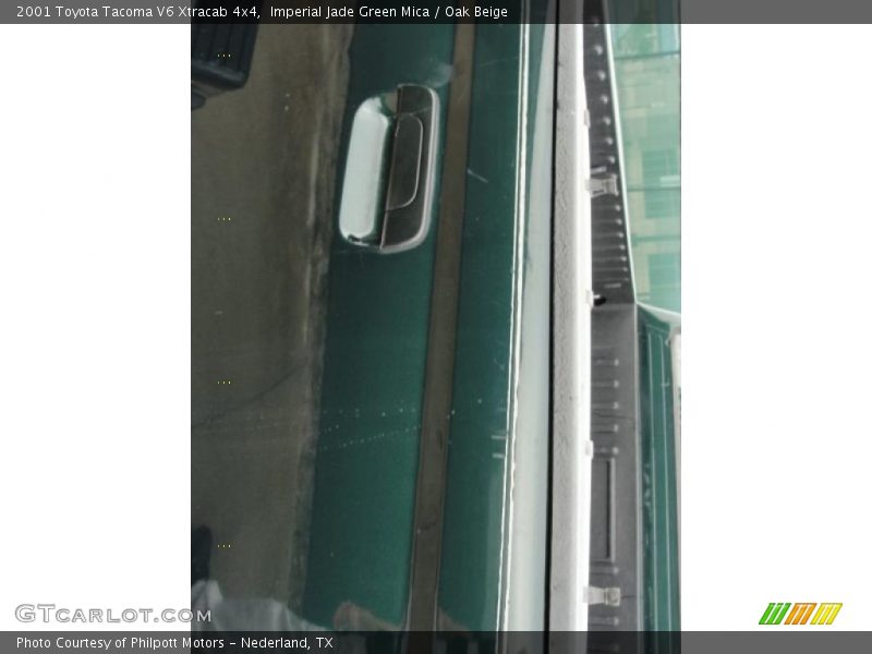 Imperial Jade Green Mica / Oak Beige 2001 Toyota Tacoma V6 Xtracab 4x4