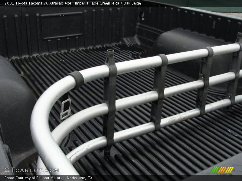Imperial Jade Green Mica / Oak Beige 2001 Toyota Tacoma V6 Xtracab 4x4