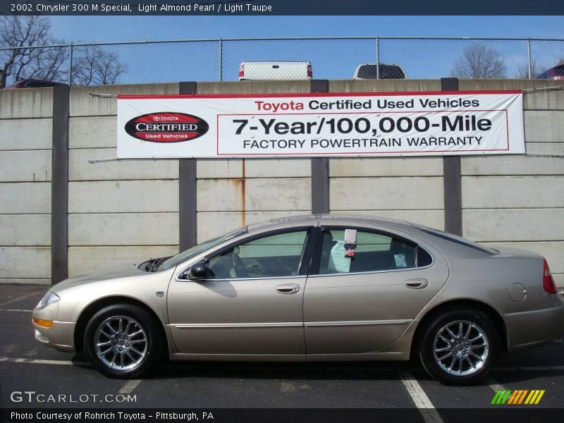 Light Almond Pearl / Light Taupe 2002 Chrysler 300 M Special