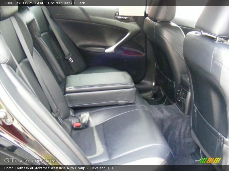 Obsidian Black / Black 2008 Lexus IS 250 AWD