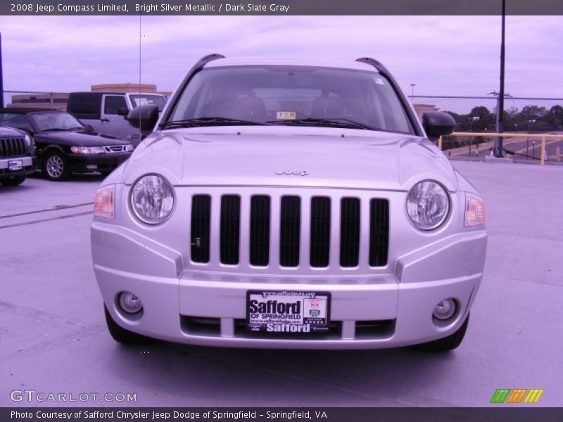 Bright Silver Metallic / Dark Slate Gray 2008 Jeep Compass Limited