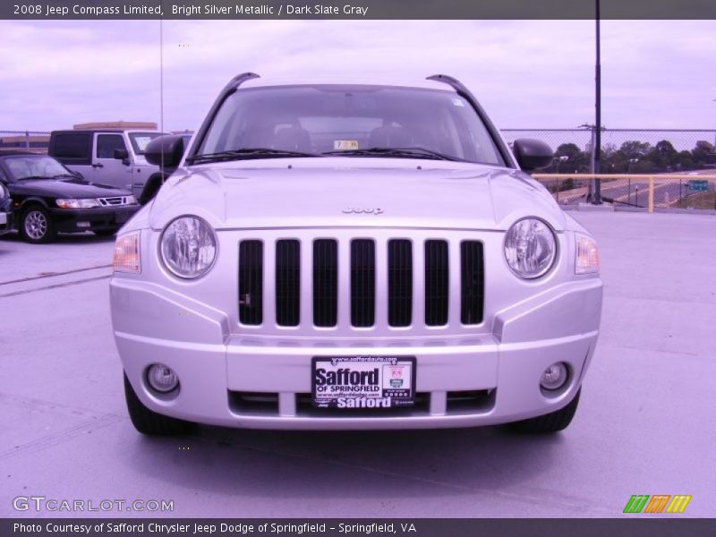 Bright Silver Metallic / Dark Slate Gray 2008 Jeep Compass Limited