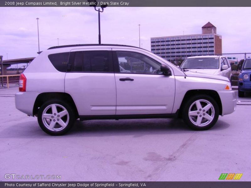 Bright Silver Metallic / Dark Slate Gray 2008 Jeep Compass Limited