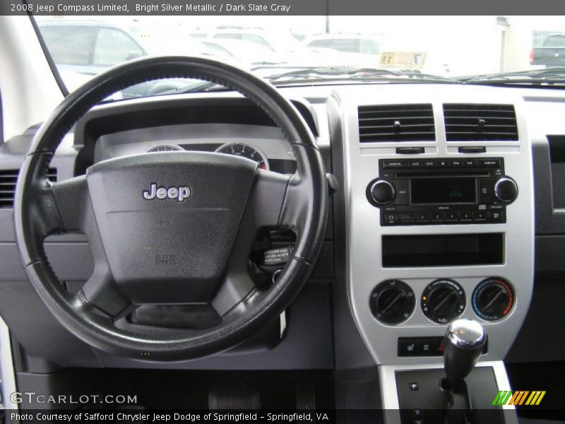 Bright Silver Metallic / Dark Slate Gray 2008 Jeep Compass Limited