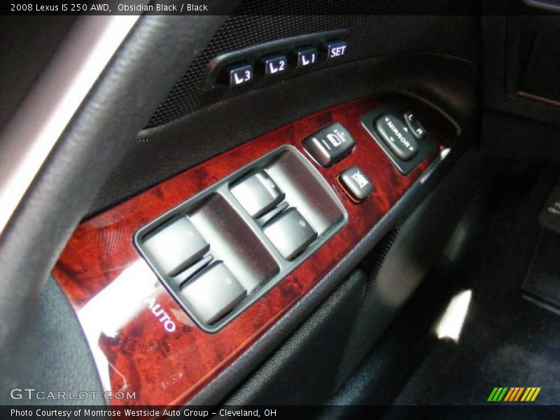 Obsidian Black / Black 2008 Lexus IS 250 AWD