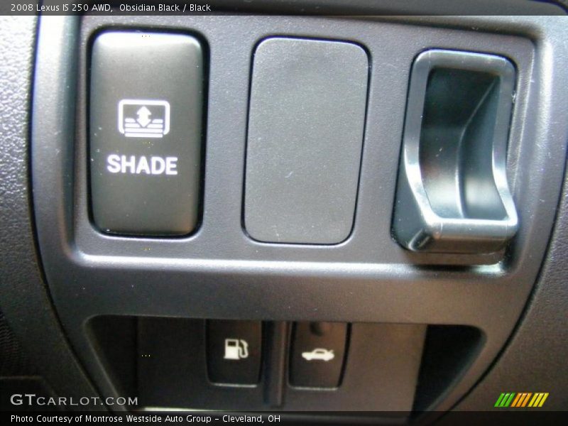 Obsidian Black / Black 2008 Lexus IS 250 AWD