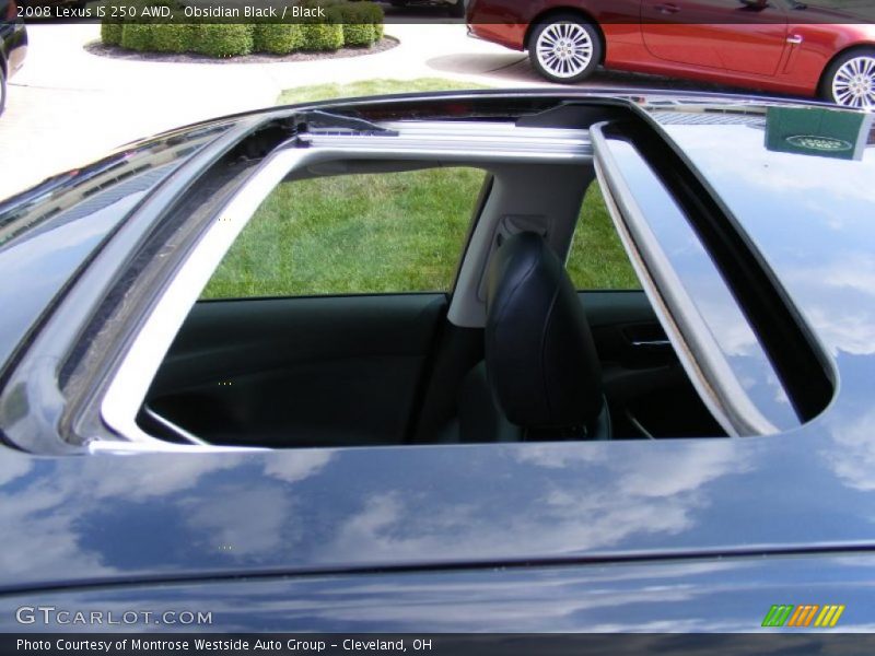 Obsidian Black / Black 2008 Lexus IS 250 AWD
