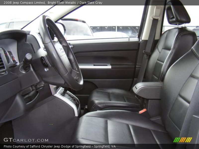 Bright Silver Metallic / Dark Slate Gray 2008 Jeep Compass Limited