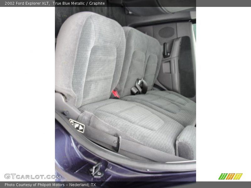 True Blue Metallic / Graphite 2002 Ford Explorer XLT