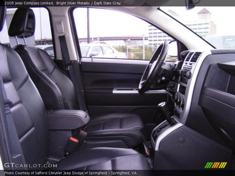 Bright Silver Metallic / Dark Slate Gray 2008 Jeep Compass Limited