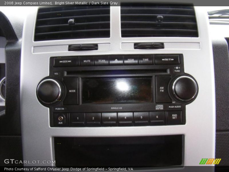 Bright Silver Metallic / Dark Slate Gray 2008 Jeep Compass Limited
