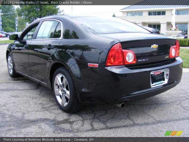 Black Granite Metallic / Ebony 2010 Chevrolet Malibu LT Sedan