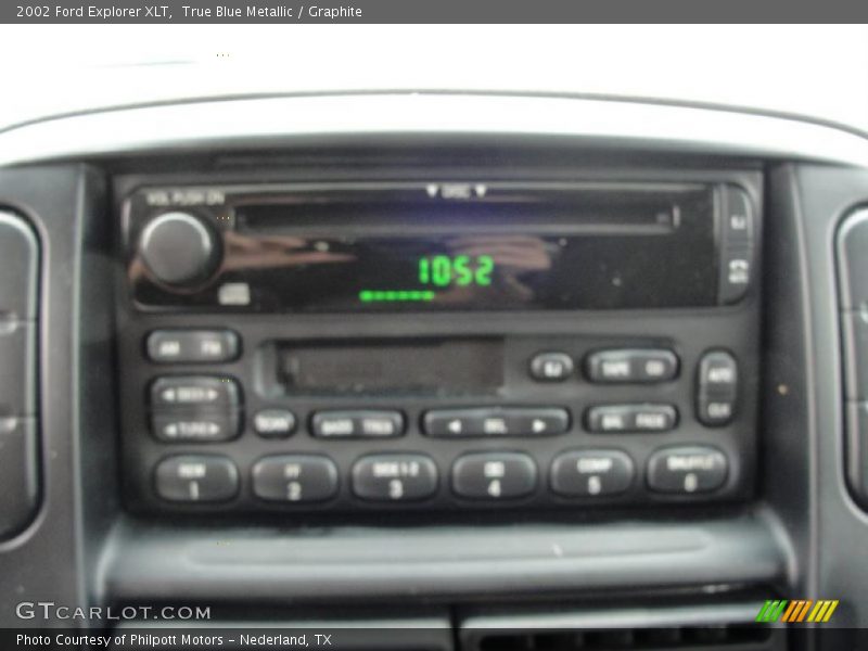 True Blue Metallic / Graphite 2002 Ford Explorer XLT