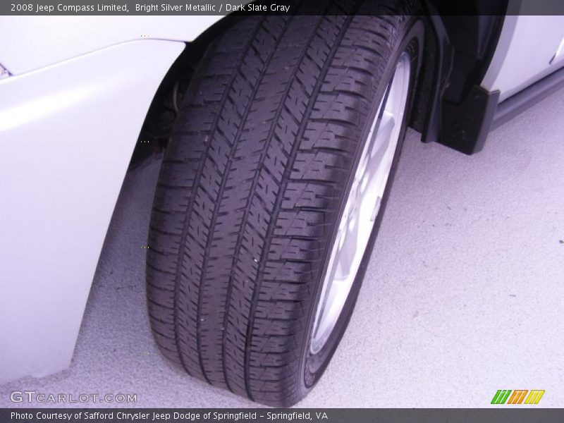 Bright Silver Metallic / Dark Slate Gray 2008 Jeep Compass Limited