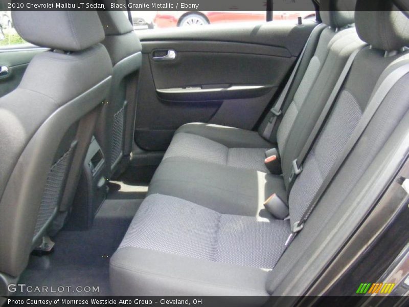 Black Granite Metallic / Ebony 2010 Chevrolet Malibu LT Sedan