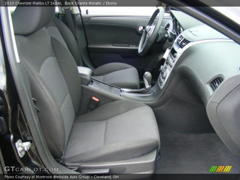 Black Granite Metallic / Ebony 2010 Chevrolet Malibu LT Sedan