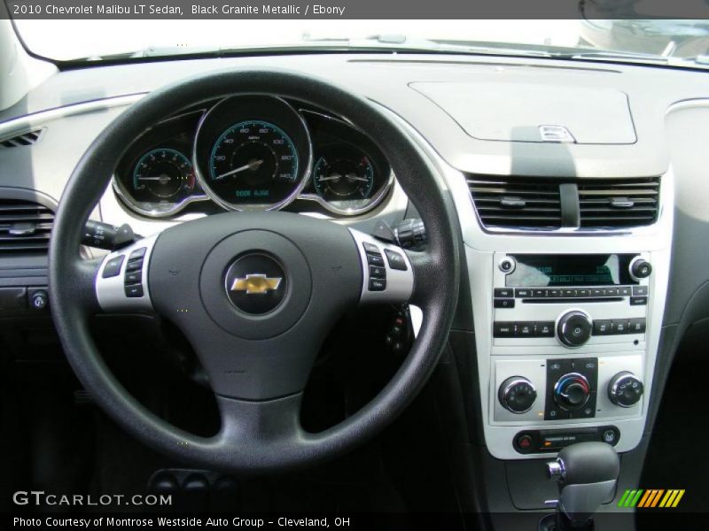 Black Granite Metallic / Ebony 2010 Chevrolet Malibu LT Sedan